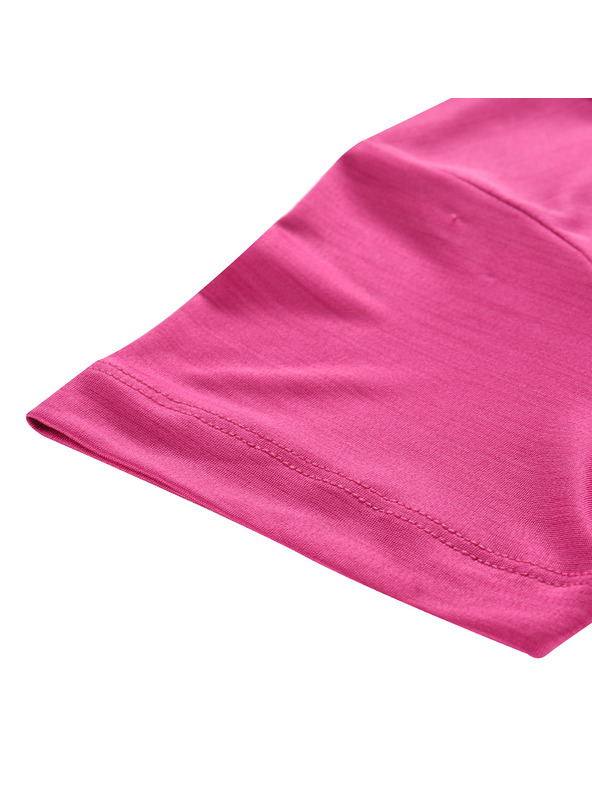 ALPINE PRO Dětské rychleschnoucí triko ALPINE PRO BASIKO fuchsia red