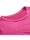 ALPINE PRO Dětské rychleschnoucí triko ALPINE PRO BASIKO fuchsia red
