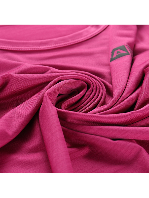 ALPINE PRO Dětské rychleschnoucí triko ALPINE PRO BASIKO fuchsia red