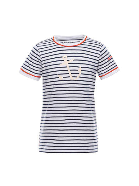 ALPINE PRO Dětské bavlněné triko s měnícím se potiskem ALPINE PRO NAMORO moonlit ocean