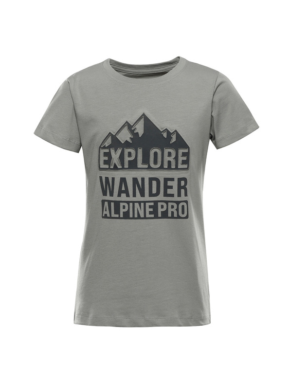 ALPINE PRO Dětské bvalněné triko ALPINE PRO DORGO shadow varianta pg