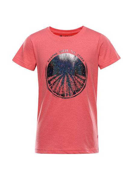 ALPINE PRO Dětské rychleschnoucí triko ALPINE PRO REJO 2 calypso coral varianta pc