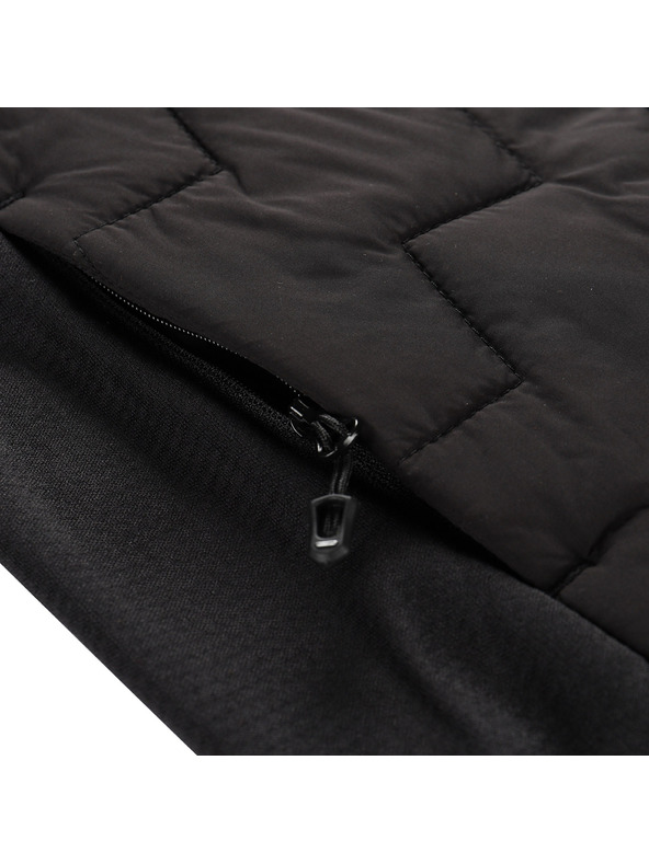 ALPINE PRO Dětská vesta s merino výplní ALPINE PRO NERCO black