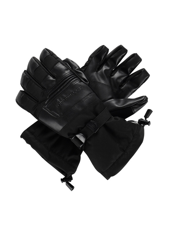 ALPINE PRO Pánské lyžařské rukavice s membránou ptx ALPINE PRO LEDET black