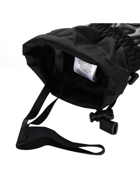 ALPINE PRO Pánské lyžařské rukavice s membránou ptx ALPINE PRO LEDET black