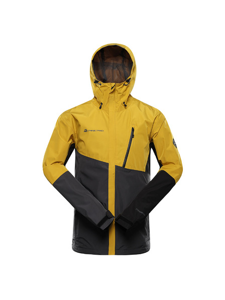 ALPINE PRO Pánská bunda s membránou ptx ALPINE PRO NOREM 3 lemon curry