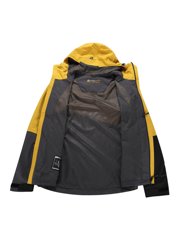 ALPINE PRO Pánská bunda s membránou ptx ALPINE PRO NOREM 3 lemon curry