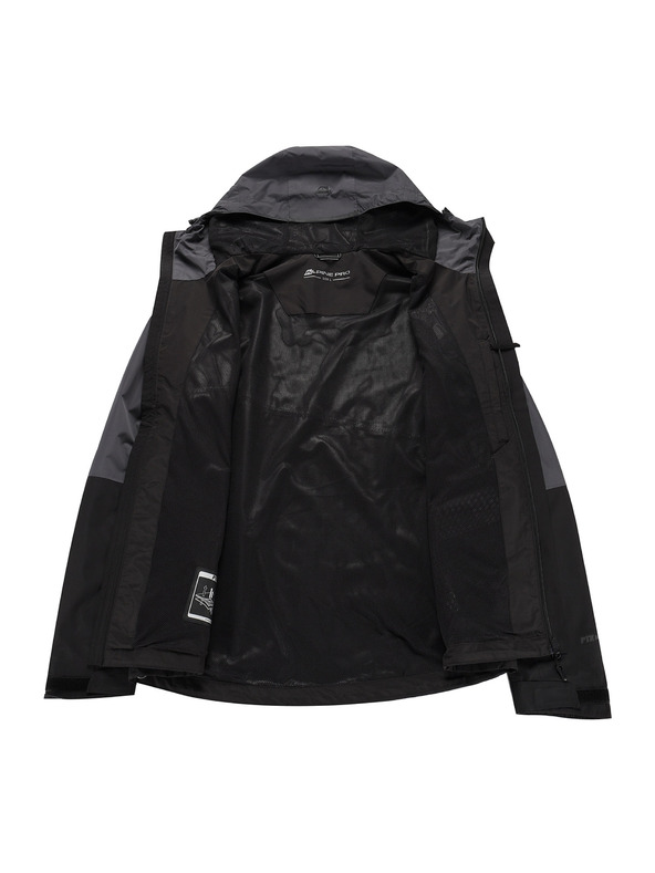 ALPINE PRO Pánská bunda s membránou ptx ALPINE PRO NOREM 3 black