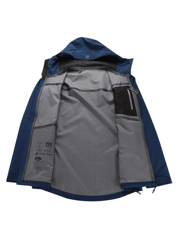 ALPINE PRO Pánská bunda s membránou ptx ALPINE PRO ZARR 2 moonlit ocean