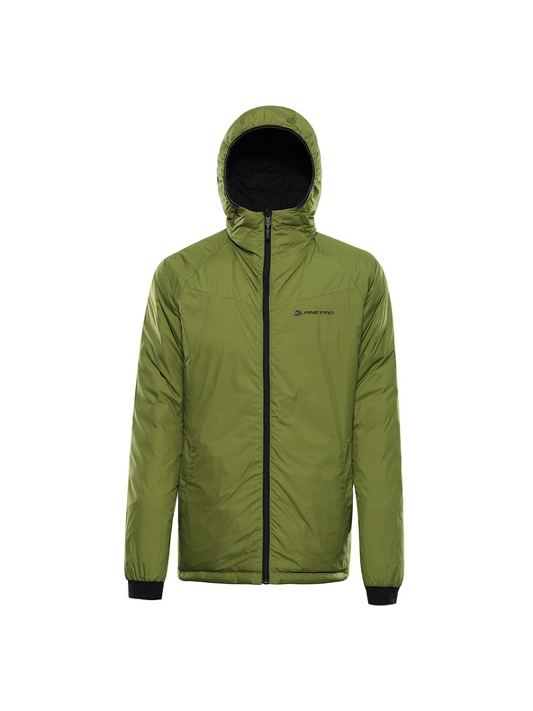 ALPINE PRO Pánská oboustranná péřová bunda ALPINE PRO ROGIT 2 black