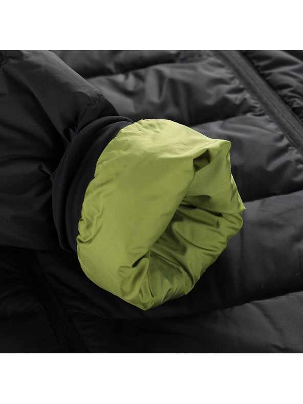 ALPINE PRO Pánská oboustranná péřová bunda ALPINE PRO ROGIT 2 black