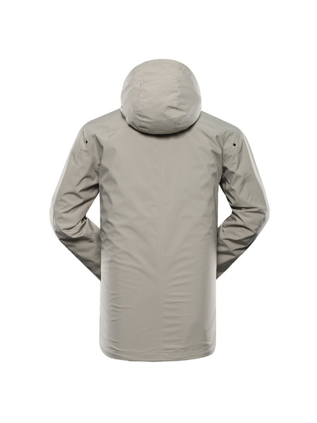 ALPINE PRO Pánská bunda s membránou ptx ALPINE PRO REMON abbey stone