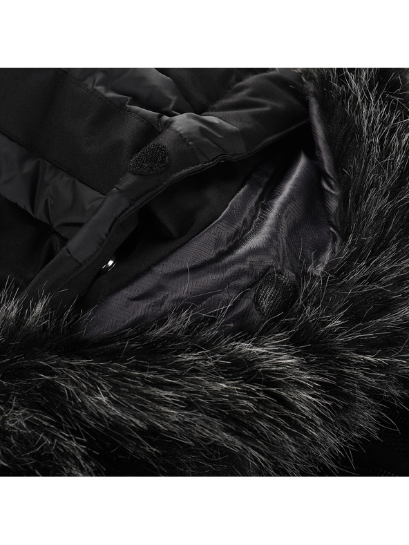 ALPINE PRO Pánská lyžařská bunda s membránou ptx snow ALPINE PRO NADDR black