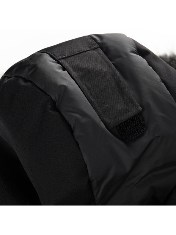 ALPINE PRO Pánská lyžařská bunda s membránou ptx snow ALPINE PRO NADDR black