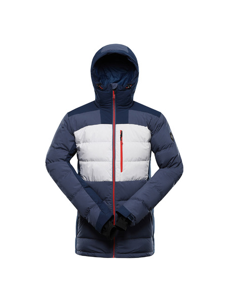 ALPINE PRO Pánská peřová lyžařská bunda s membránou ptx snow ALPINE PRO FERER 2 vintage indigo