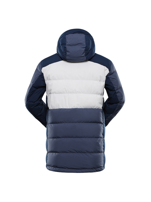 ALPINE PRO Pánská peřová lyžařská bunda s membránou ptx snow ALPINE PRO FERER 2 vintage indigo