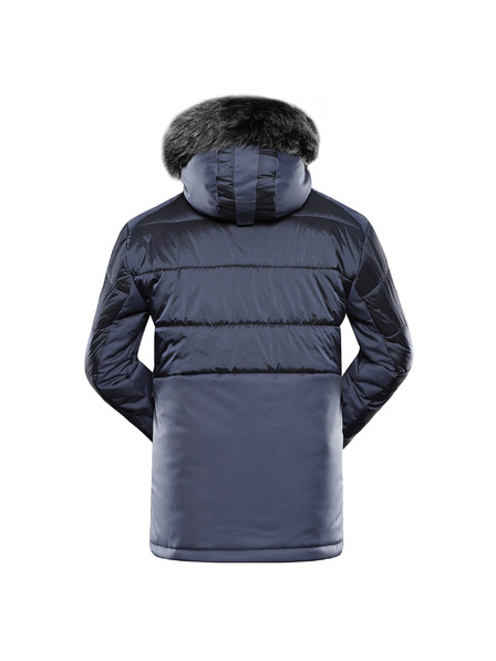 ALPINE PRO Pánská lyžařská bunda s membránou ptx snow ALPINE PRO NADDR vintage indigo