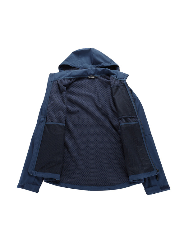 ALPINE PRO Pánská softshellová bunda s membránou ALPINE PRO HOOR moonlit ocean varianta pa