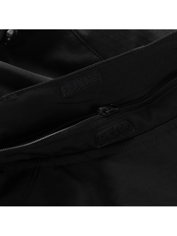 ALPINE PRO Pánská softshellová bunda s membránou ALPINE PRO HOOR black