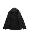ALPINE PRO Pánská softshellová bunda s membránou ALPINE PRO GEDER black