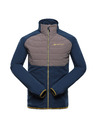 ALPINE PRO Pánská bunda s merino výplní ALPINE PRO GERL blue wing teal