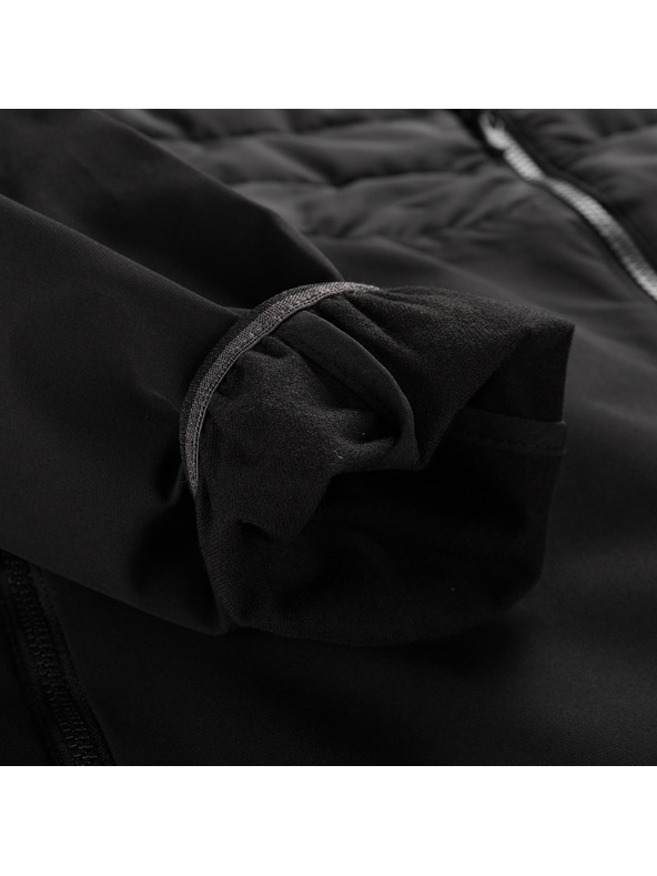 ALPINE PRO Pánská bunda s merino výplní ALPINE PRO GERL black