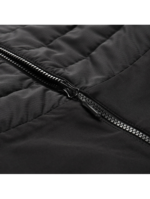 ALPINE PRO Pánská bunda s merino výplní ALPINE PRO GERL black