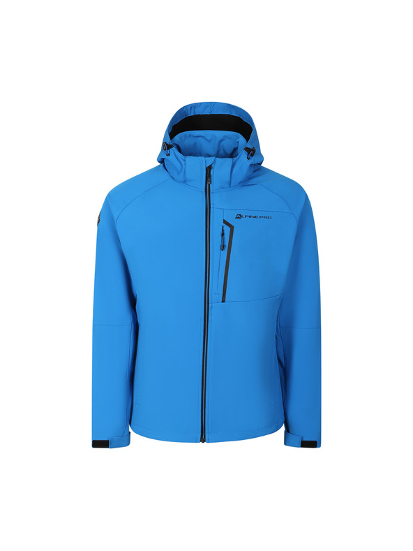 ALPINE PRO Pánská softshellová bunda s membránou ALPINE PRO HOOR brilliant blue