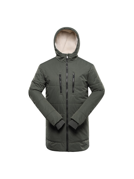 ALPINE PRO Pánská delší zimní bunda s membránou ptx ALPINE PRO COLWEL petrol