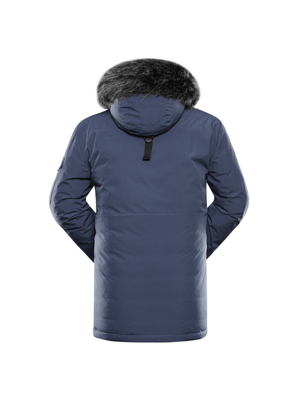 ALPINE PRO Pánská zimní bunda s membránou ptx ALPINE PRO WERD 2 vintage indigo
