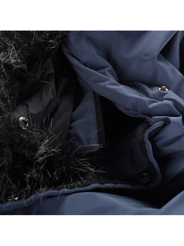 ALPINE PRO Pánská zimní bunda s membránou ptx ALPINE PRO WERD 2 vintage indigo