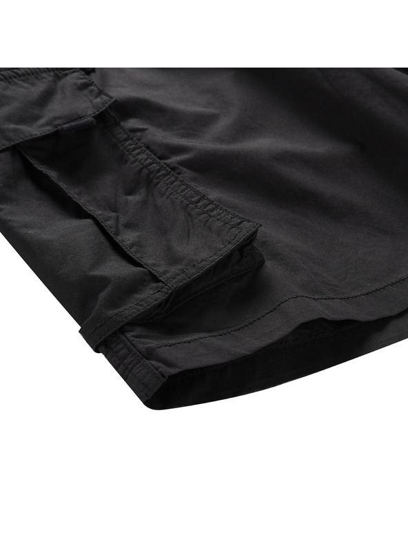 ALPINE PRO Pánské bavlněné kraťasy ALPINE PRO URT black