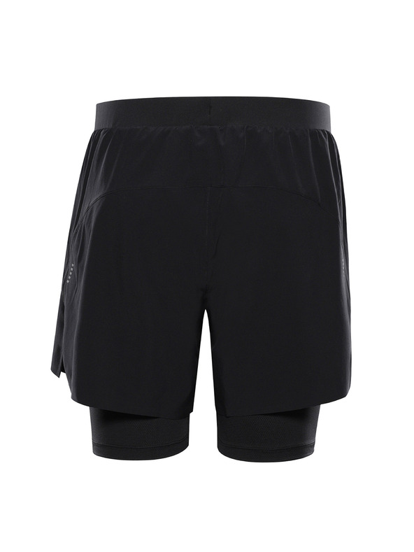 ALPINE PRO Pánské sportovní kraťasy s cool dry ALPINE PRO GAJER black