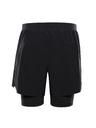 ALPINE PRO Pánské sportovní kraťasy s cool dry ALPINE PRO GAJER black