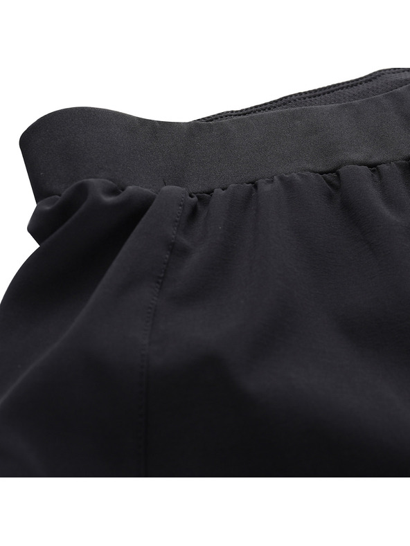 ALPINE PRO Pánské sportovní kraťasy s cool dry ALPINE PRO NEBAR black