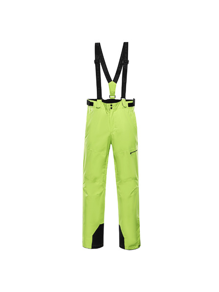 ALPINE PRO Pánské lyžařské kalhoty s membránou ptx snow ALPINE PRO EDES 2 acid lime