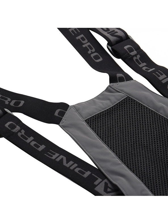 ALPINE PRO Pánské lyžařské kalhoty s membránou ptx snow ALPINE PRO WERAD 2 smoked pearl