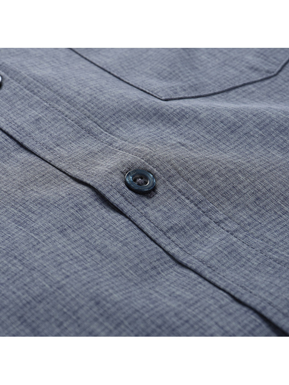 ALPINE PRO Pánská rychleschnoucí košile ALPINE PRO WERAN dk.metal blue