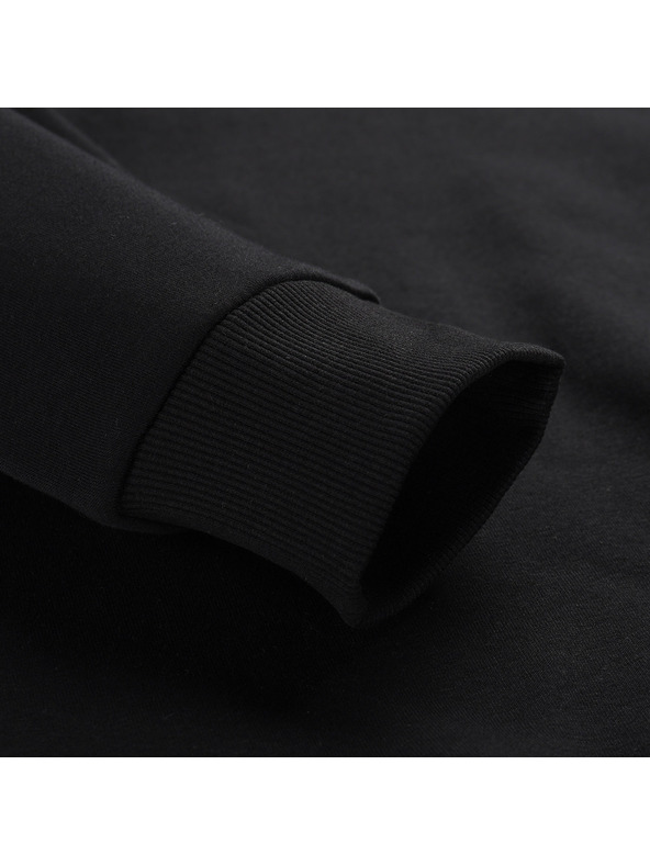 ALPINE PRO Pánská bavlněná mikina ALPINE PRO NEGG black