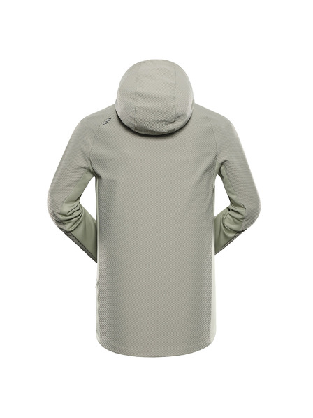 ALPINE PRO Pánská rychleschnoucí mikina ALPINE PRO FEZ abbey stone