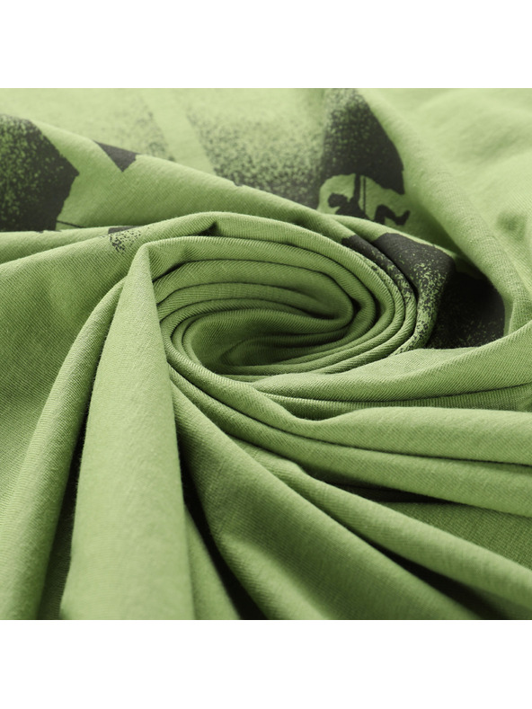 ALPINE PRO Pánské rychleschnoucí triko s cool dry ALPINE PRO BOLEN 2 peridot varianta pb