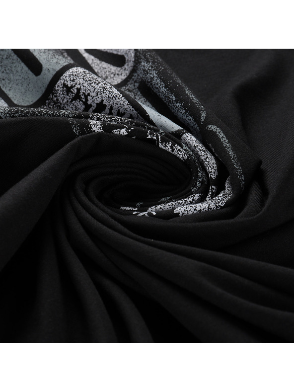 ALPINE PRO Pánské rychleschnoucí triko s cool dry ALPINE PRO BOLEN 2 black varianta pa