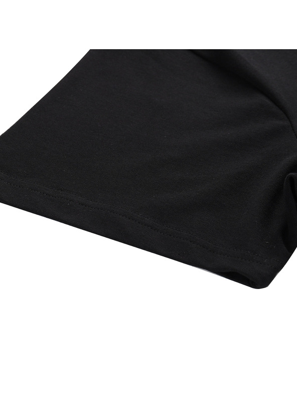 ALPINE PRO Pánské bavlněné triko ALPINE PRO DORG black varianta pa