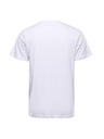 ALPINE PRO Pánské bavlněné triko ALPINE PRO DOMEN white varianta pa
