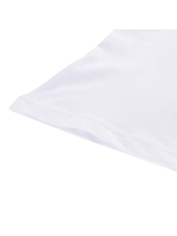 ALPINE PRO Pánské bavlněné triko ALPINE PRO DOMEN white varianta pa