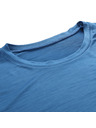 ALPINE PRO Pánské rychleschnoucí triko s cool dry ALPINE PRO BASIK vallarta blue