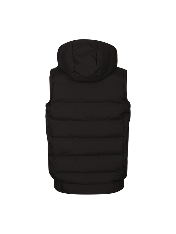 ALPINE PRO Pánská vyhřívaná vesta s usb typu a ALPINE PRO HEAT black