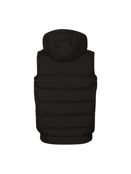 ALPINE PRO Pánská vyhřívaná vesta s usb typu a ALPINE PRO HEAT black