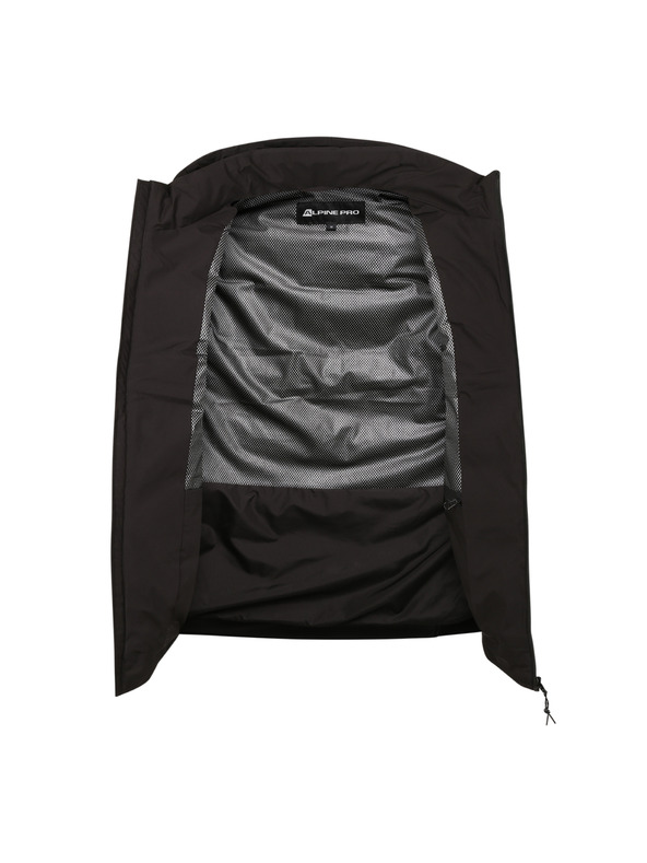 ALPINE PRO Pánská vyhřívaná vesta s usb typu a ALPINE PRO HEAT black