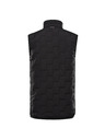 ALPINE PRO Pánská hřejivá vesta s merino výplní ALPINE PRO NERC black